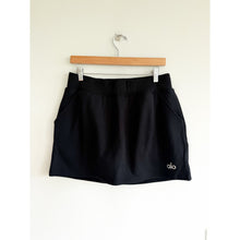 Load image into Gallery viewer, Alo Yoga Accolade A-Line Mini Activewear Skort Black L NWT