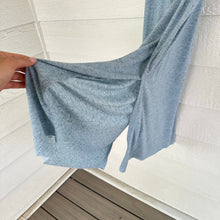 Load image into Gallery viewer, ATM Anthony Thomas Melillo Slub Jersey Sleeveless Maxi Dress Blue L NWT