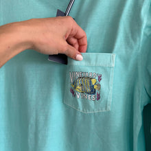 Load image into Gallery viewer, Vineyard Vines Garment Dyed Tropical Fish Graphic T-Shirt Andros Blue S NWT