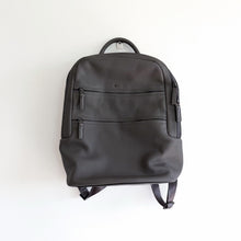 Load image into Gallery viewer, Tumi Landon Alcott Fine Pebbled Leather Backpack in Gray