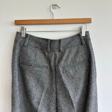 Load image into Gallery viewer, Club Monaco Wool Blend Straight Leg Trouser Pant Gray 2