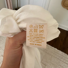 Load image into Gallery viewer, Verandah Chhatri Print Tiered Sleeveless Plunge Neck Maxi Dress White XS