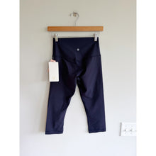 Load image into Gallery viewer, Lululemon Align Crop 19" High Rise Activewear Leggings Midnight Navy 6 NWT