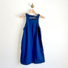 Load image into Gallery viewer, Madewell Cutaway Tank Sleeveless Mini Dress Blue 2XS