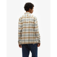 Load image into Gallery viewer, Patagonia Fjord Flannel Plaid Organic Cotton Button Up Shirt Fields Natural S