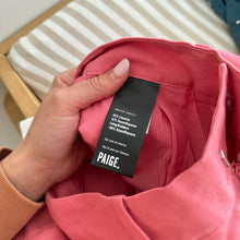 Load image into Gallery viewer, PAIGE Andie High Rise Pleated Short Pink-Dusty Bubblegum 0