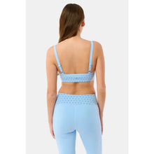 Load image into Gallery viewer, Roller Rabbit Stars Keeley Activewear Sports Bra Blue XXS