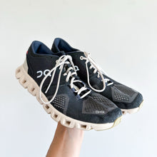 Load image into Gallery viewer, On Cloud X Lace Up Athletic Sneakers Navy 8.5