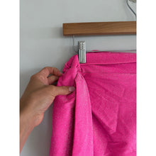 Load image into Gallery viewer, Good American Sparkle Show Off Underwire One Piece Swimsuit Skirt Set Pink 2 NWT