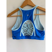 Load image into Gallery viewer, Lululemon Sweaty Or Not Bra II Activewear Sports Bra Caspian Blue 8
