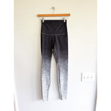 Load image into Gallery viewer, Lululemon Wunder Under Hi-Rise Tight *Ombre Melange 31" Leggings Black White 10
