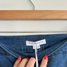 Load image into Gallery viewer, Kiragrace Veronica High Rise Denim Stretch Trouser Jeans Classic Wash Blue L