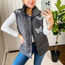 Load image into Gallery viewer, Seven Lab NYC Cashmere-Wool Butterfly Embroidered Vest