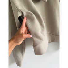 Load image into Gallery viewer, UNRL Essence Full Zip Stretch Hoodie Sweatshirt Pebble Beige S