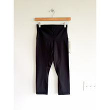 Load image into Gallery viewer, Lululemon Wunder Under Cropped High Rise Activewear Leggings Black 6 NWT