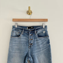 Load image into Gallery viewer, Kut From The Kloth High Rise Distressed Button Fly Jeans Blue 0