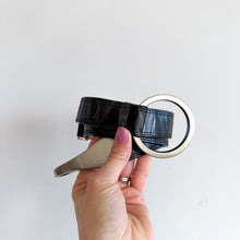 Load image into Gallery viewer, WCM New York Leather Classic Adjustable Toggle Belt Black One Size
