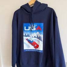 Load image into Gallery viewer, Polo Ralph Lauren 2026 USA Olympic Team Graphic Hoodie Sweatshirt NavyBlue XL