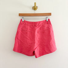 Load image into Gallery viewer, PAIGE Andie High Rise Pleated Short Pink-Dusty Bubblegum 0