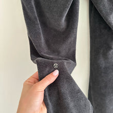 Load image into Gallery viewer, Lululemon Warm Down Jogger *Velour in Heathered Black 4