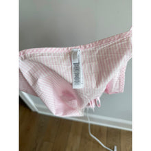 Load image into Gallery viewer, Skims Stretch Cotton Poplin Striped Tank Top Shorts Lounge Set Pink White XL