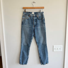 Load image into Gallery viewer, Citizens Of Humanity Jolene High Rise Button-Fly Cropped Straight Jeans Blue 26
