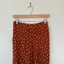 Load image into Gallery viewer, Madewell Tall Huston Pull-On Crop Pants in Inkspot Dots ST
