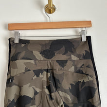 Load image into Gallery viewer, Athleta Essex Camo Hybrid Tights in Arbor Olive S $98
