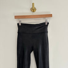 Load image into Gallery viewer, Spanx Faux Leather High Rise Pull On Leggings Black S