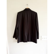 Load image into Gallery viewer, Zadig & Voltaire Star Embellished Peak Label Single-Breasted Blazer Black 42