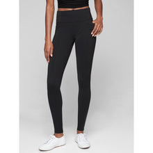 Load image into Gallery viewer, Athleta Metro High Waisted Pull On Activewear Leggings Black XS