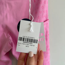 Load image into Gallery viewer, Roller Rabbit Sporty Hearts Vega High Rise Activewear Leggings Pink S NWT