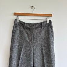 Load image into Gallery viewer, Club Monaco Wool Blend Straight Leg Trouser Pant Gray 2