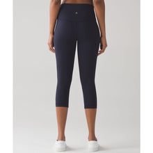 Load image into Gallery viewer, Lululemon Align Crop 19" High Rise Activewear Leggings Midnight Navy 6 NWT