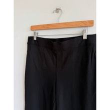 Load image into Gallery viewer, Z Supply Pull On High Rise Stretch Straight Leg Cropped Pants Black L