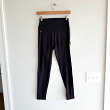 Load image into Gallery viewer, Aviator Nation Wide Rib Full Length High Rise Leggings Black L NWT