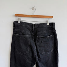Load image into Gallery viewer, Agolde High Rise Straight Jeans Black 30