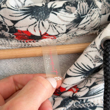 Load image into Gallery viewer, Free People Movement Final Call Buti Hoodie Sweatshirt Scarlet Black Floral S