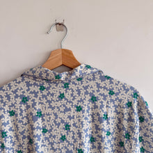 Load image into Gallery viewer, Hanna Andersson HannaSoft Floral Short Sleeve Pajama Top Blue L