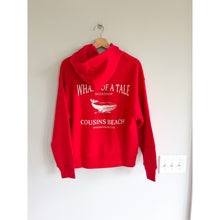Load image into Gallery viewer, American Eagle The Summer I Turned Pretty Graphic Print Hoodie Red XS NWT
