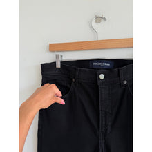Load image into Gallery viewer, Veronica Beard Beverly Skinny Flare High Rise Jeans Onyx Black 32