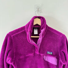 Load image into Gallery viewer, Patagonia Re-Tool Snap-T Fleece Pullover Jacket Purple S