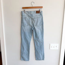 Load image into Gallery viewer, Madewell Slim Demi-Boot Light Wash Denim High Rise Jeans Blue 26