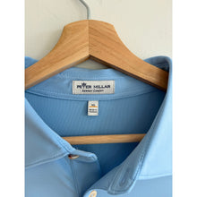 Load image into Gallery viewer, Peter Millar Summer Comfort Collared Short Sleeve Polo Shirt Blue XL