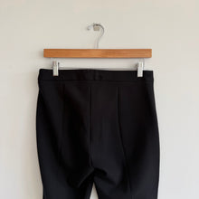 Load image into Gallery viewer, Theory Talluva Faded Wool Blend Trouser Pant Black 6