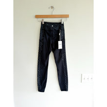 Load image into Gallery viewer, Roller Rabbit Sporty Hearts Vega High Rise Activewear Leggings Black XS NWT