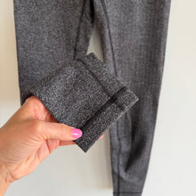Load image into Gallery viewer, Lululemon Wunder Under High Rise Leggings Variegated Knit Heathered Black 6