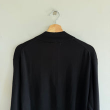 Load image into Gallery viewer, Peter Millar Autumn Crest Wool-Silk Blend 1/4 Zip Long Sleeve Sweater Black XL