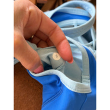 Load image into Gallery viewer, Lululemon Sweaty Or Not Bra II Activewear Sports Bra Caspian Blue 8