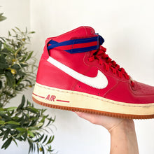 Load image into Gallery viewer, Nike Air Force 1 2015 High 07 Lace-Up Sneakers Gym Red 9.5